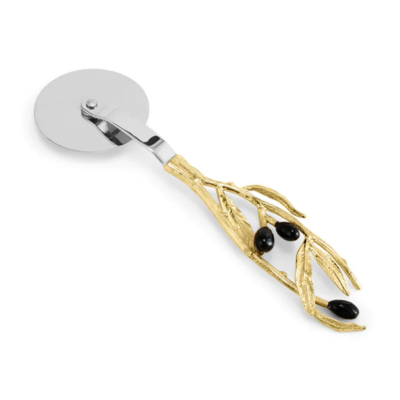 Michael Aram Olive Branch Pizza Cutter