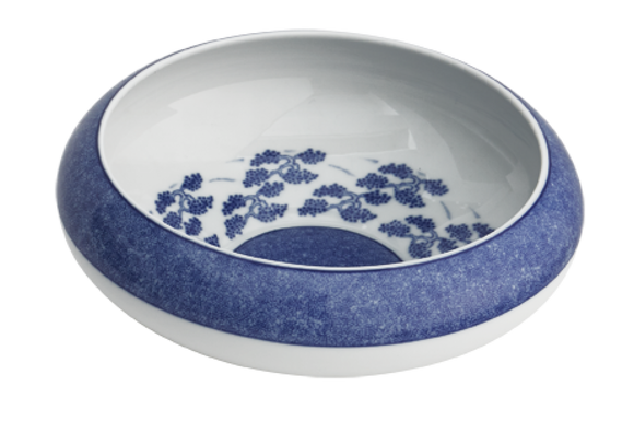Mottahedeh Blue Shou Serving Bowl, Large