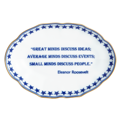 Great Minds Discuss Ideas Ring Tray - Thumbnail 2