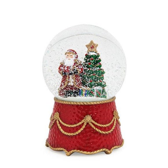 Juliska Santa Musical Snow Globe, Berry & Thread