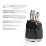 Smeg Knife Block, Set of 6