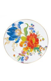 Flower Market Serving Platter- White