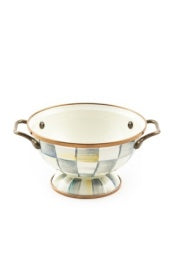 Sterling Check Enamel Simply Anything Bowl