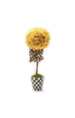 Yellow Topiary Drop In- Small