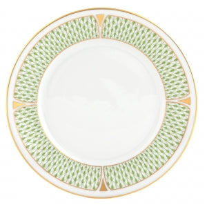 Herend Art Deco Dinnerware - Green - Salad Plate