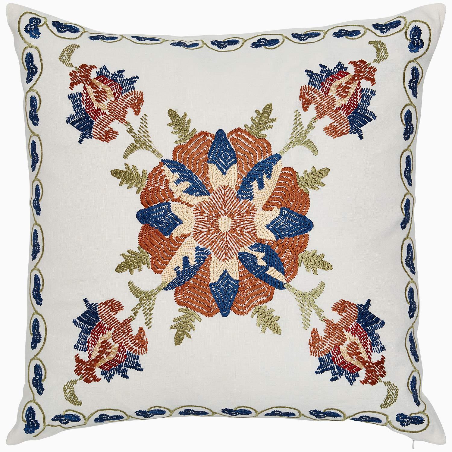 John Robshaw Atthi Decorative Pillow w/ Insert